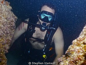 Beach Dive off Sunny Isles Beach by Stephen Hamedl 